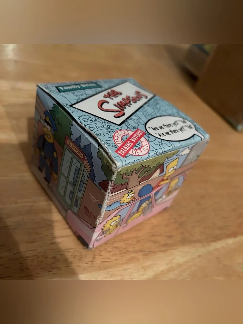 The Simpsons vintage watch Burger King 2002